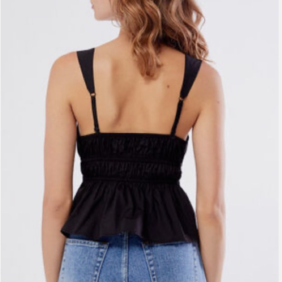 Pacsun Peplum Tie Front Tank - Picture 4 of 4